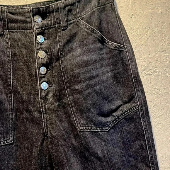 Veronica Beard Bolton Elastic Hem High Rise jogger jeans size 30 - Picture 2 of 11